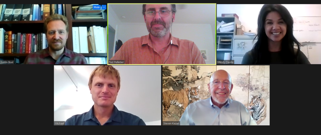 Kazan Law Mesothelioma Attorneys Zoom Meeting During COVID-19 Pandemic